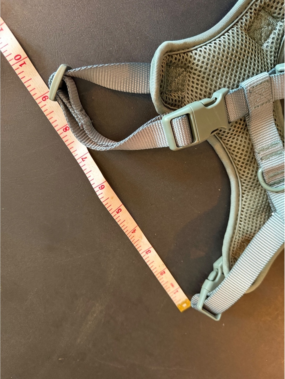 GAP Adjustable Dog Harness Size Large Light Gray - Picture 6 of 7